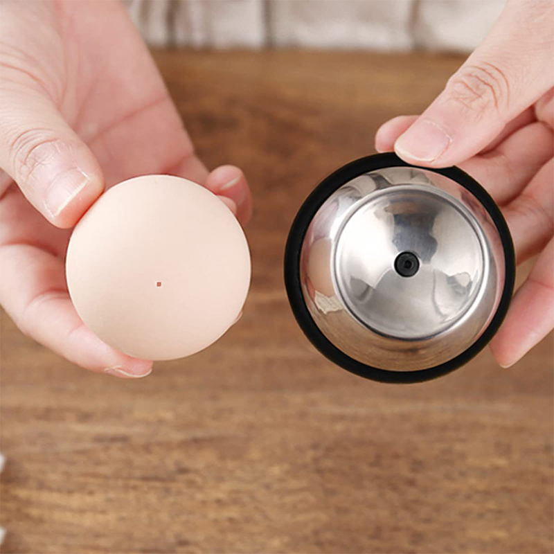 Egg Separator Tool - 1PCS Küche Ei Piercer Edelstahl Ei