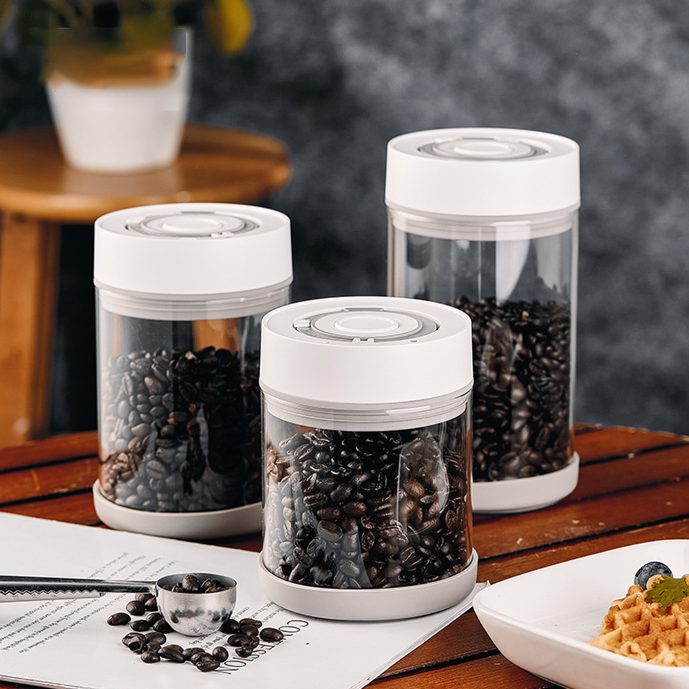 Kitchen Gadgets Organizer - Feuchtigkeitsbeständiges Glasglas für Kaffeebohnen in der