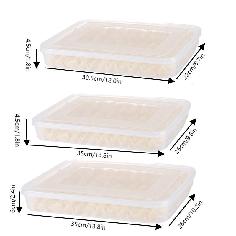 Kitchen Gadgets Organizer - Transparente Aufbewahrungsbox für Kühlschrank, Organizer für