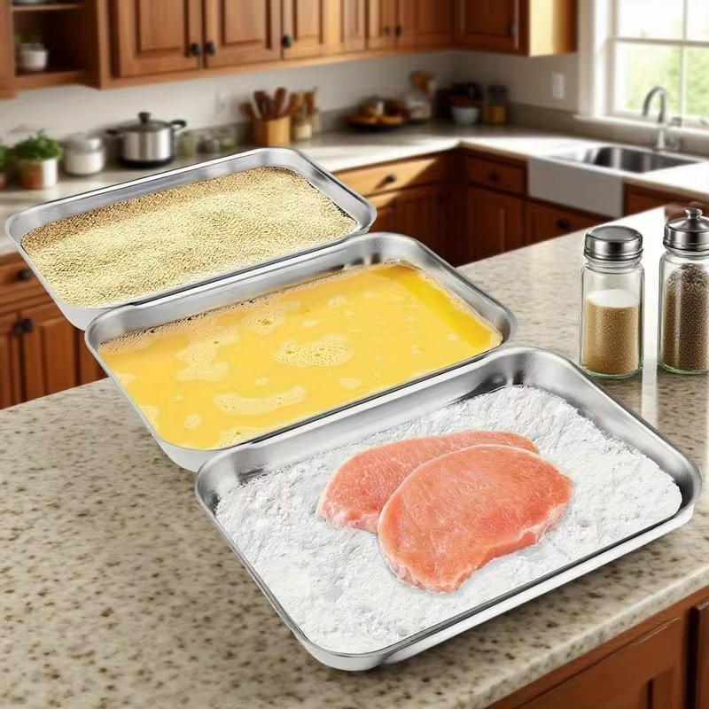 3-teilige Edelstahl-Lebensmitt – Kitchen Gadgets Organizer Bewertung und Preis