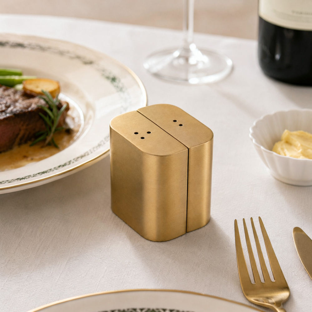 Goldfarbener Gewürzbehälter au – Kitchen Gadgets Gold Bewertung und Preis